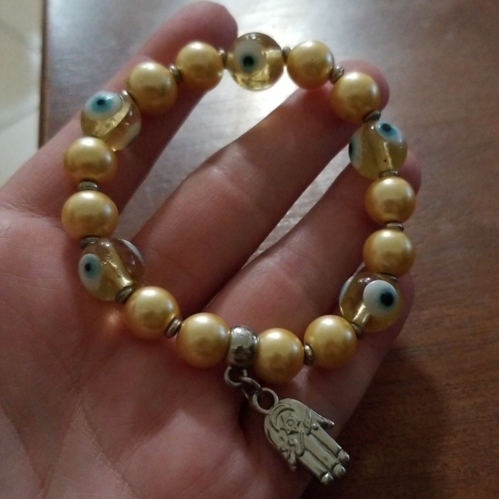 Evil eye bracelet